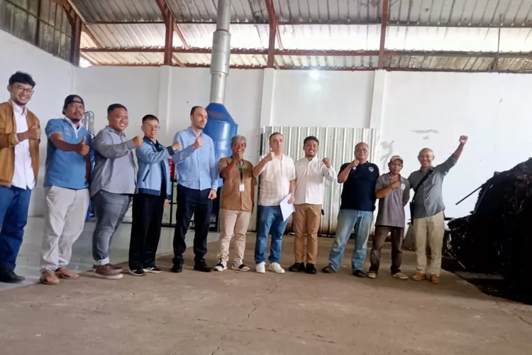 Delegasi dari TIKA Turki mengunjungi UPS Limo guna meninjau persiapan operasional, Selasa (14/10). (RADAR DEPOK)