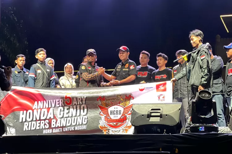 Honda Genio Riders Bandung atau HGRB merayakan hari jadinya yang kelima dalam gelaran bertajuk 5th Anniver5ary HGRB.