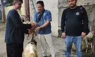 Kambing Kurban untuk Ponpes Abu Bakar Weleri, Wujud Kepedulian Polres Kendal  