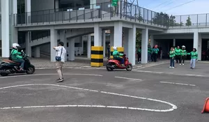 DAM Ajak Ojol Perempuan Peduli Keselamatan Berkendara