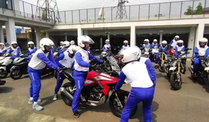 DAM Gelar Pelatihan Safety Riding untuk SMK Negeri 4 Tasikmalaya  