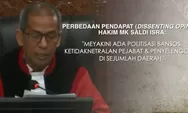 Dissenting Opinion Hakim MK Membuka Pemikiran Secara Jernih dalam Penegakan Hukum di Indonesia
