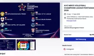 Tiket AVC Men’s Champions League 2026 Kini Bisa Dibeli di Yesplis