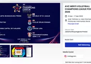 Tiket AVC Men’s Champions League 2026 Kini Bisa Dibeli di Yesplis