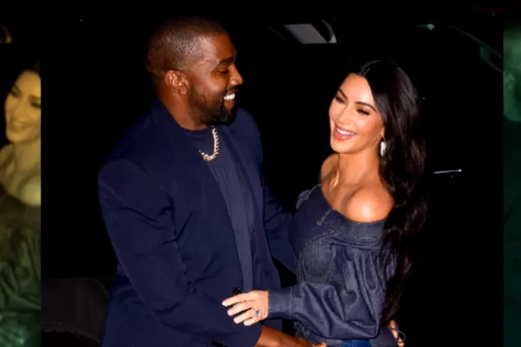 Kanye West dan Kim Kardashian (youtube.com/@EntertainmentTonight)