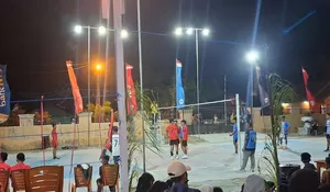 Camat Raijua Buka Turnamen Bola Voli “Raijua Cup I”, Dorong Semangat Sportivitas dan Persaudaraan