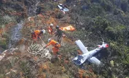 Tim SAR Kerahkan 12 Anggota untuk Survey dan Evakuasi Korban Helikopter Jatuh di Mimika