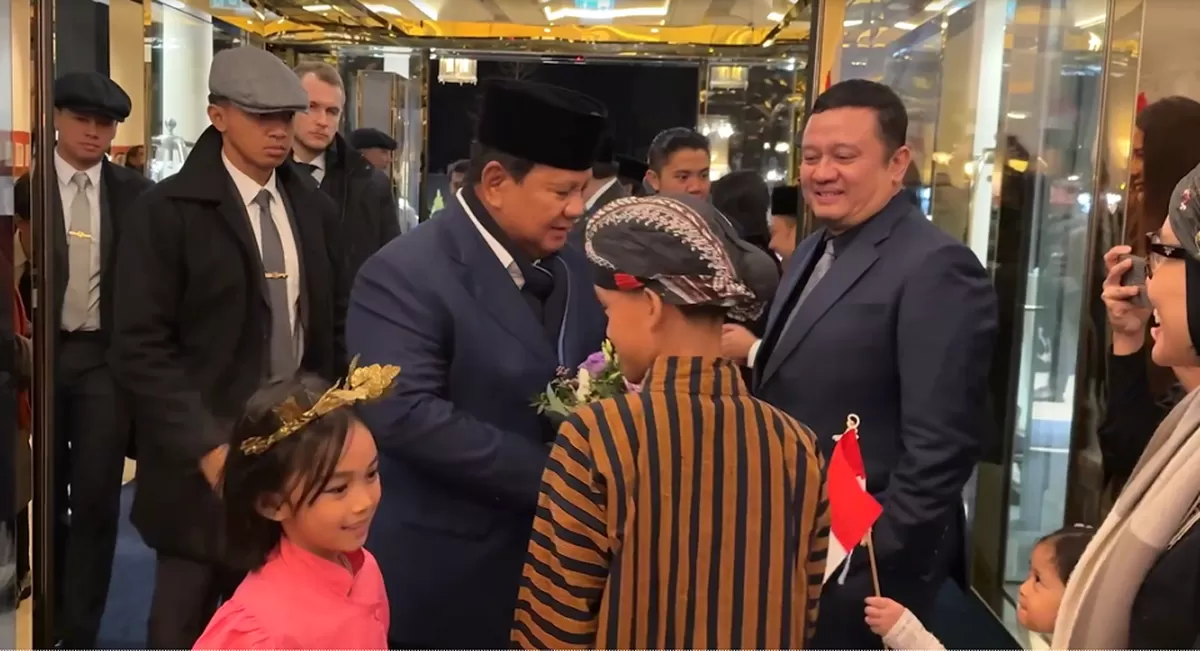 Penantian Panjang WNI di Swiss Sambut Kedatangan Prabowo Berakhir Bahagia