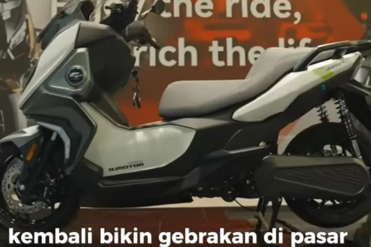 QJMotor, produsen sepeda motor asal Tiongkok, telah resmi memasuki pasar Indonesia dengan meluncurkan empat model perdananya (Tangkapan Layar YouTube Adlan Media )