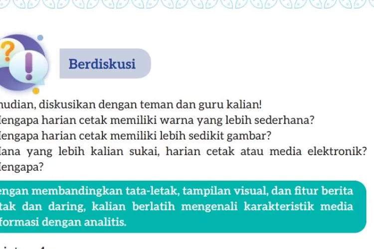 Kunci Jawaban Bahasa Indonesia Kelas 7 Kurikulum Merdeka Bab 4 Halaman ...