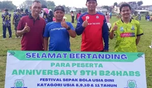 72 Tim Se-Jabodetabek Adu Skil di Turnamen Anniversary 9 B24HABS Depok