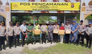 Pantau Keamanan di Tempat Wisata, Kapolda Sultra dan Forkopimda Patroli di Pantai Toronipa