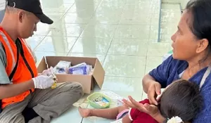 Gerakan Anak Negeri Temukan Warga Empat Hari Minum Air Bekas Banjir