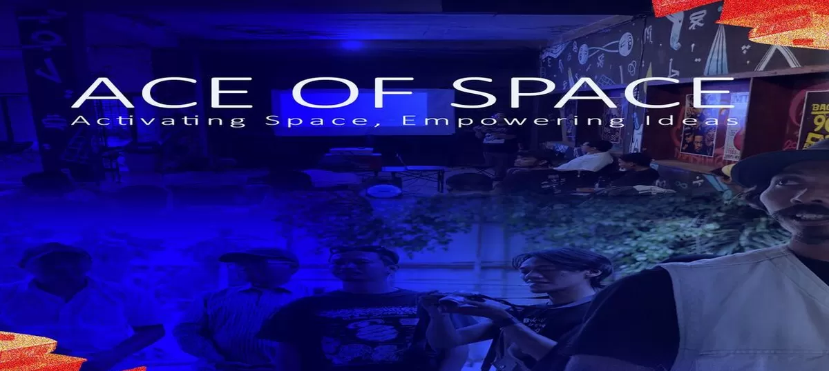 Kelompok Keilmuan Desain dan Budaya Visual Program Studi Desain Komunikasi Visual, Institut Teknologi Sumatera (KK DBV, DKV ITERA) menggelar worskhop penggagasan ide aktivasi ruang bertajuk &ldquo;Ace of Space: Activating Space, Empoworing Idea&rdquo; di Shopping Center Metro, Kota Metro Lampung, Sabtu sore 25  (Kalimantansatu.com/Dok. ICCN)