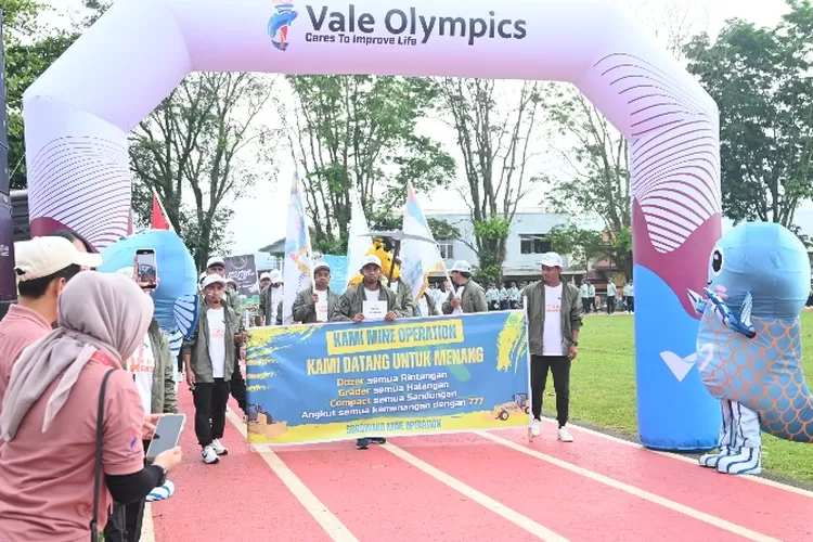 Pembukaan Vale Olympics di Sorowako (Ist/vale)