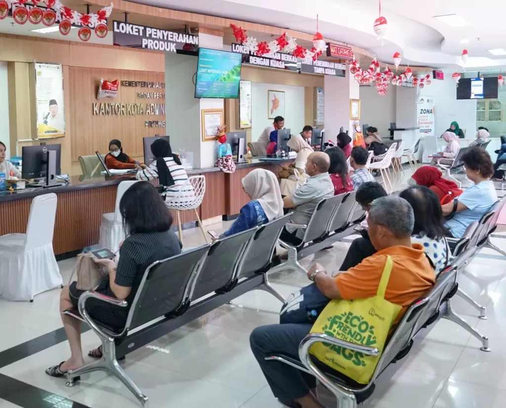Layanan Pengukuran Terjadwal, Masyarakat Dapatkan Kepastian Waktu Ukur Tanah Dengan Cepat.(foto/Ist)  (Lie/Promedia)