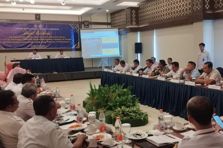 TIMPORA Kendal Gelar Rapat Koordinasi, Bahas Pengawasan Orang Asing dan Investasi Asing