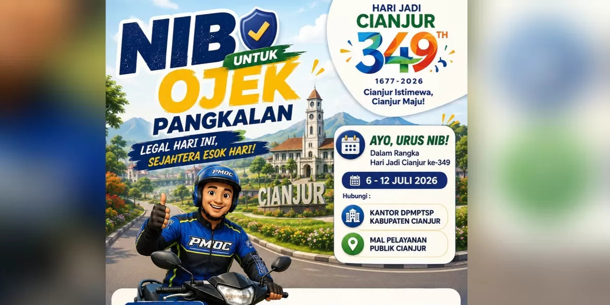 DPMPTSP Cianjur fasilitasi pembuatan NIB massal. (FOTO: Ist)