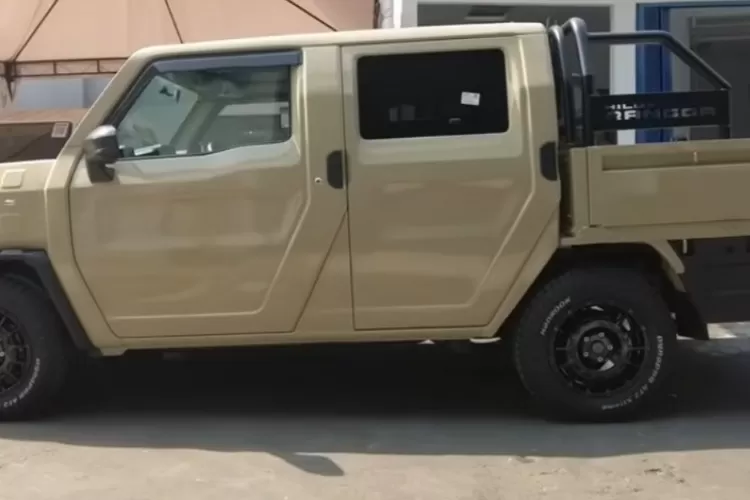 Toyota Hilux Rangga Double Cabin adalah varian konsep dari Toyota yang sempat diperkenalkan di ajang GIIAS 2023. (Tangkapan Layar YouTube Otomotif Kompascom)