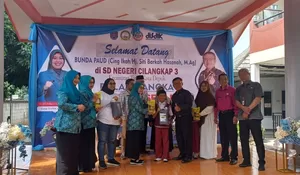 Total Minyak Jelantah yang Dikumpulkan SDN se-Kota Depok 21.098 Liter untuk Program Sera Mijel