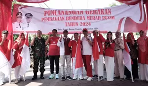 Gerakan 10 Juta Bendera Merah Putih, Wakil Walikota Imam Budi Hartono: Depok Targetkan 20 Ribu Bendera