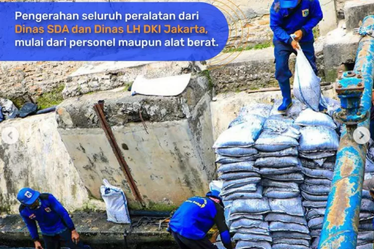 Antisipasi Banjir Pemprov Dki Jakarta Suara Netizen Menyambut Langkah Langkah Positif Melintas