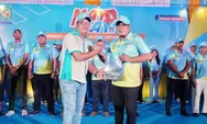 Tak Demo, Ribuan Buruh di Kota Medan Peringati May Day Bersama Aulia Rachman, Dapat Sembako hingga Lucky Draw
