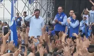 Kampanye di Malang, Prabowo Seru-seruan Joget Bareng Denny Caknan hingga Terima Hadiah Cincin dari Warga