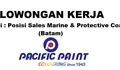 PT Pabrik Cat & Tinta Pacific saat Ini Membuka Lowongan Kerja Posisi Sales Marine & Protective Coating (Batam)
