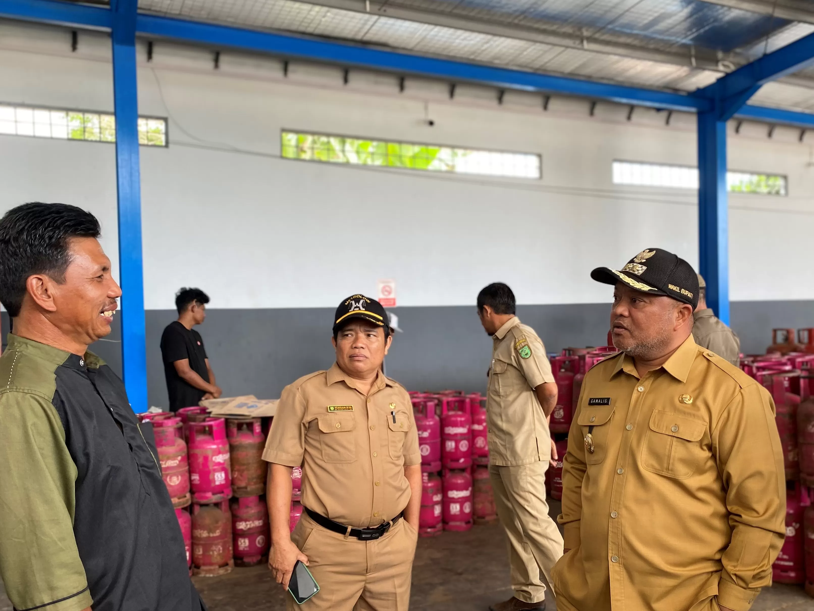 Wabup Berau Sidak Gas Melon Kosong Ada Kendala Di Stasiun Pengisian