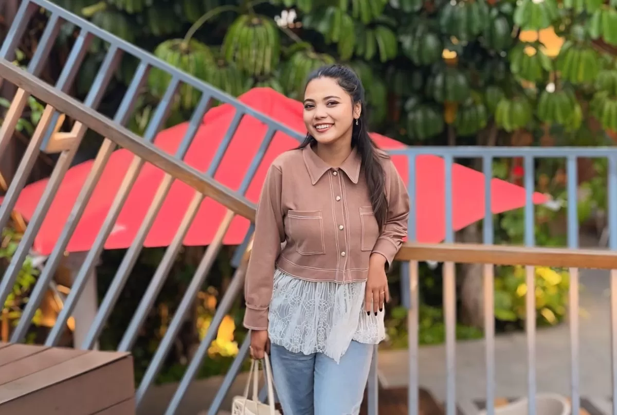 Winda Marcella merupakan seorang content creator yang juga menjalani peran sebagai ibu rumah tangga.(Ist)