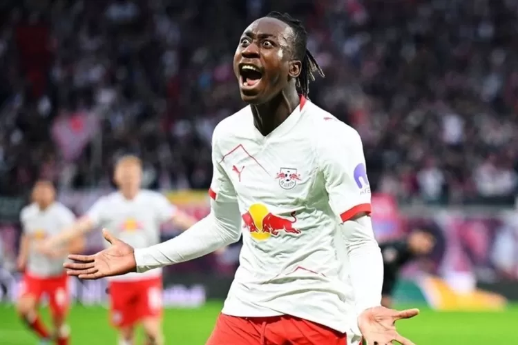 Pemain Leipzig termuda Yan Diomande (Foto: X)