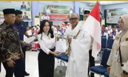 Lepas 187 JCH Kloter 25 Embarkasi Batam, Li Claudia Doakan Kemudahan dan Kelancaran Jalankan Ibadah Haji