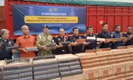 Bea Cukai Gagalkan 8,2 Juta Batang Rokok Ilegal di Jalur Merak-Bakauheni, Negara Selamat Rp7,9 Miliar