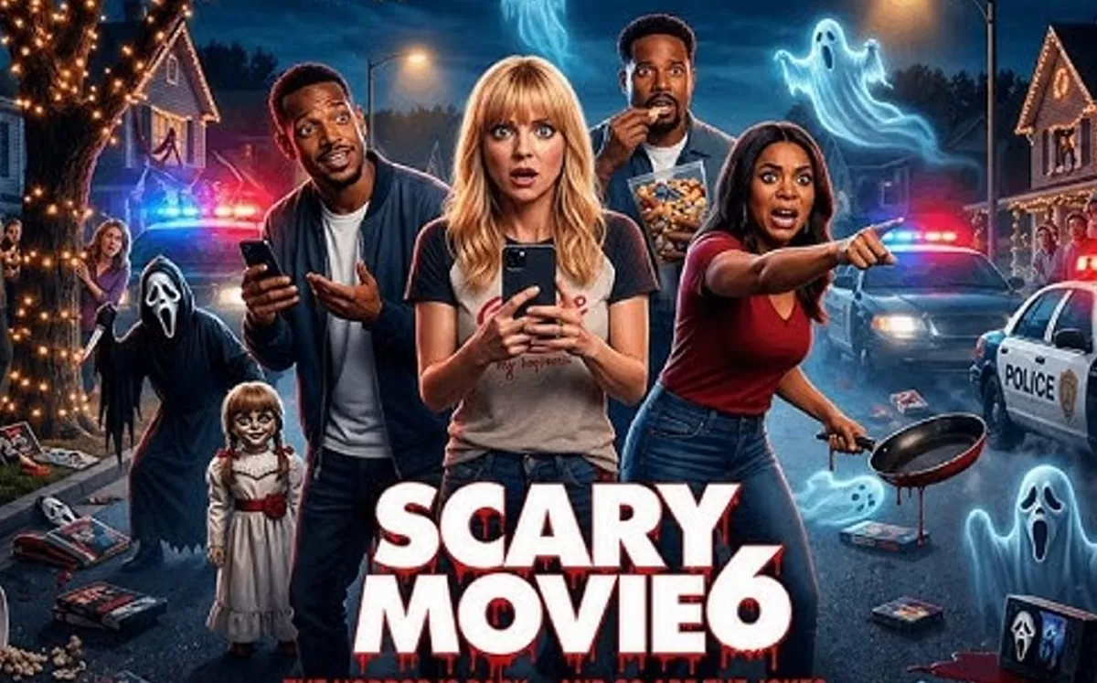 Film Scary Movie 6 dijadwalkan tayang di bioskop pada 5 Juni 2026 mendatang.