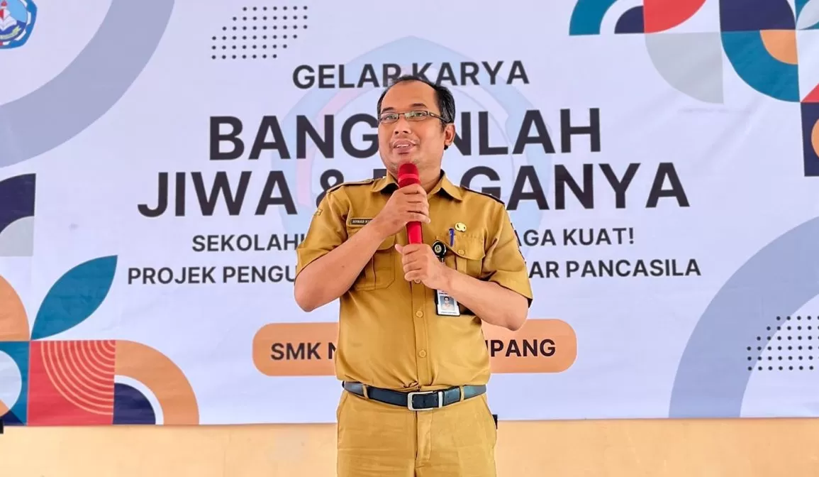 Peduli Peningkatan SDM GTK, SMKN 3 Sampang Dukung Mas’udi Hadiwijaya