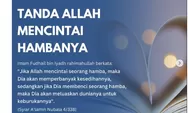 Kenali Tanda Kalau Allah SWT Itu Sayang Sama Kita