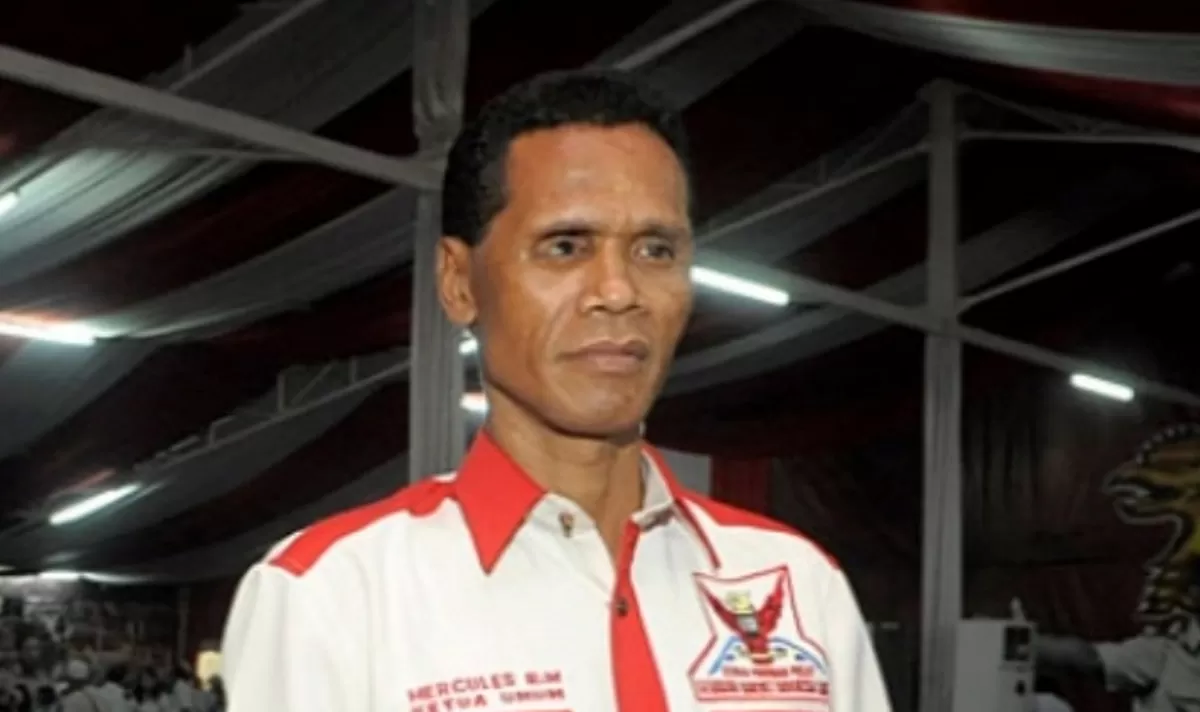 Hercules Rosario Marshal, Ketua Umum GRIB Jaya dilaporkan ke Polda Metro Jaya.  