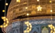 Meski dalam keterbatasan, Umat Muslim Palestina sambut malam Lailatul Qadar dengan tradisi gemerlap lampu di Masjid Al Aqsa
