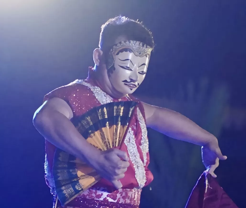 Joko Sudibyo membawakan tari Kapang (Ist)