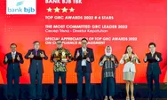 bank bjb Raih Top GRC Award 2022