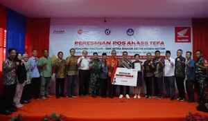 Perkuat Komitmen di Dunia Vokasi, Honda Kembali Resmikan Pos AHASS TEFA di Bekasi