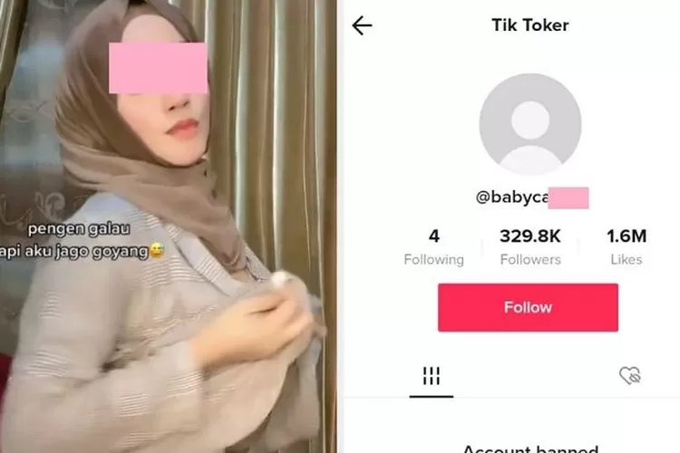 Link Video Viral Hijaber Tiktok Pamer Payudara Ada Di Medsos Jadi