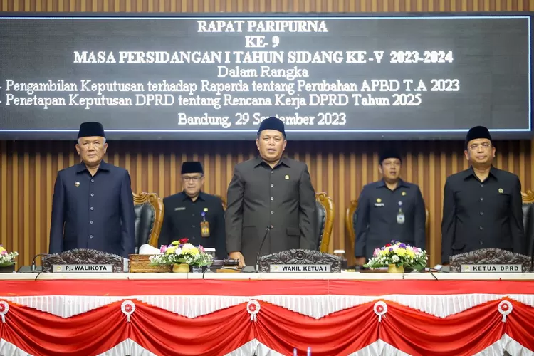 Resmi, Perubahan APBD Kota Bandung 2023 Disetujui DPRD. Begini ...