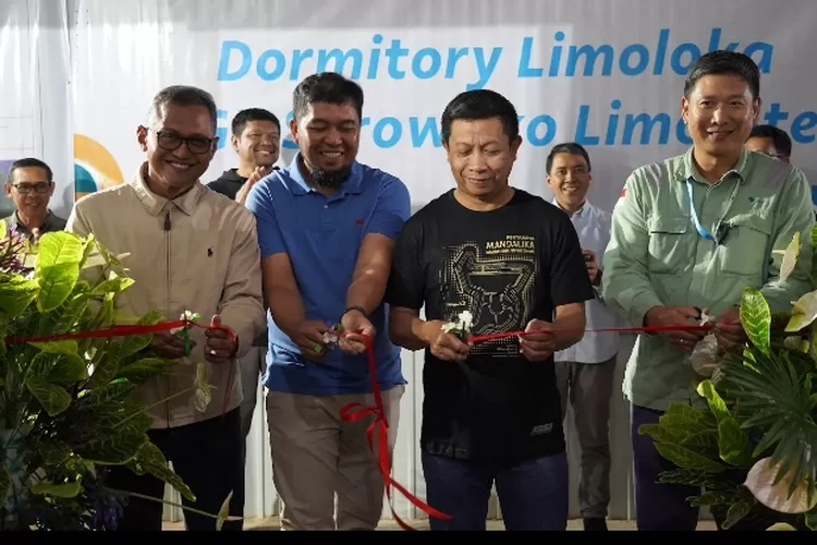 Peresmian Dormitory Limoloka, hunian khusus bagi tenaga profesional yang terlibat dalam proyek strategis Indonesia Growth Project Sorowako Limonite (IGP Sorlim). (Ist/vale)