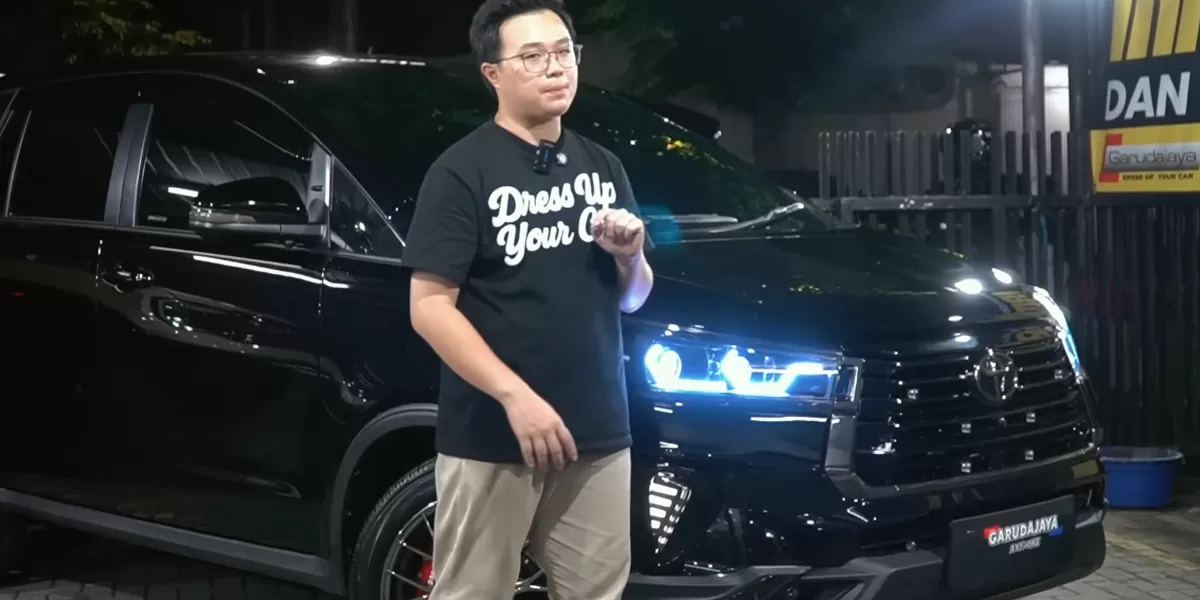 Eksteriornya memberikan kilap maksimal dan perlindungan ekstra. (Tamgkapan layar youtube@garudajayamodifikasisemarang)