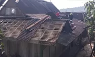 Disapu Angin Kencang, 21 Rumah di Plantungan Terdampak, 4 Rusak Parah