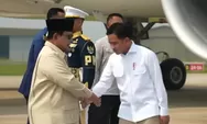 Gibran Sambut Prabowo Tiba di Tanah Air usai Kunjungan ke Prancis