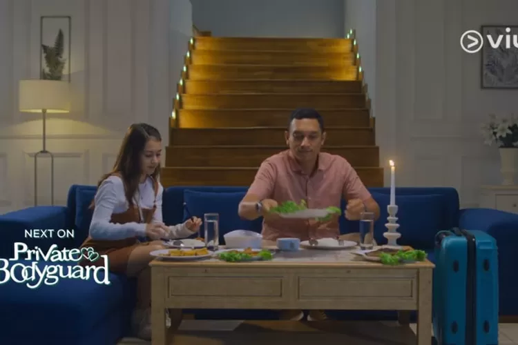 Series Private Bodyguard Episode 14 perlihatkan Fely yang hampir celaka di tangan Andreas Geralda. (Gorajuara/ Aplikasi/ Viu)