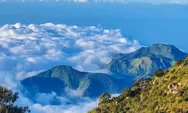 Intip Keindahan Panorama Puncak Gunung Lawu dan Gunung Mongkrang yang ada di Kabupaten Karanganyar